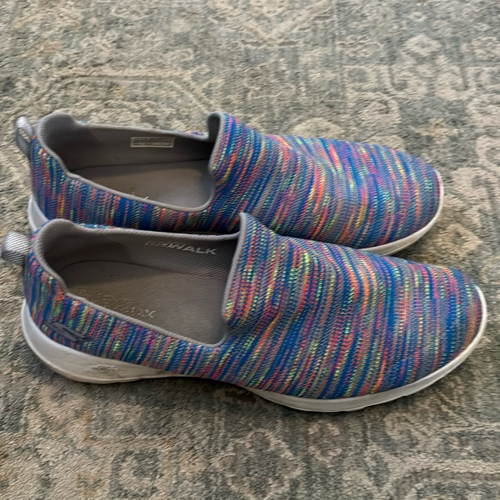 Skechers Multi-Color Slip-On Walking Sneakers